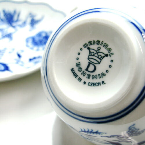 カールスバード ブルーオニオン (Carlsbad Blue Onion) コーヒーカップ＆ソーサー 220ml