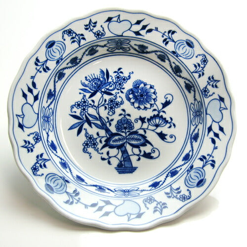 カールスバード ブルーオニオン (Carlsbad Blue Onion) スープ 24cm