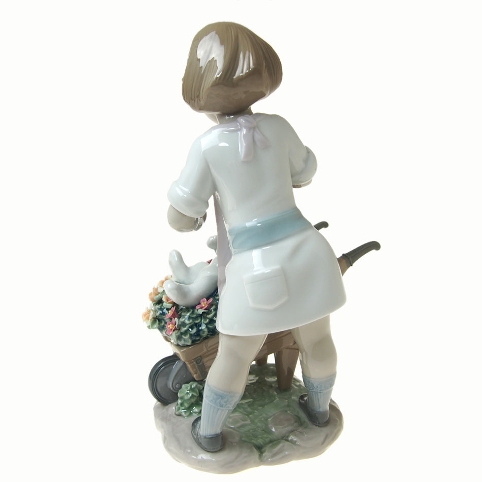 リヤドロ (LLADRO) 人形 おさんぽしようね 9133