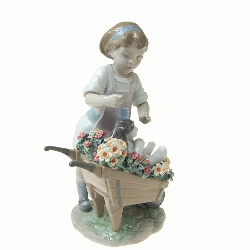 リヤドロ (LLADRO) 人形 おさんぽしようね 9133