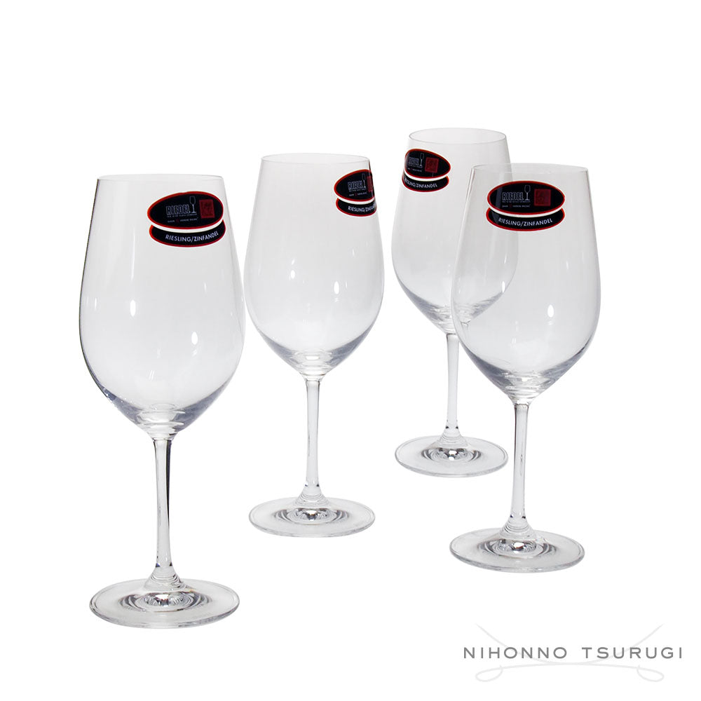 リーデル (RIEDEL) ヴィノム ジンファンデル/リースリング・グラン・クリュ 4個セット