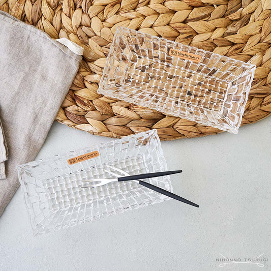 ナハトマン (Nachtmann) ボサノバ レクタングラーボウル ペア （2個セット） 17cm×8.5cm