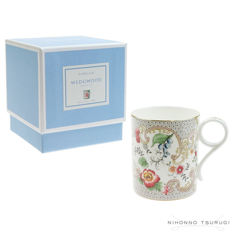 ウェッジウッド (WEDGWOOD) ワンダーラスト ロココフラワーズ マグカップ 250ml