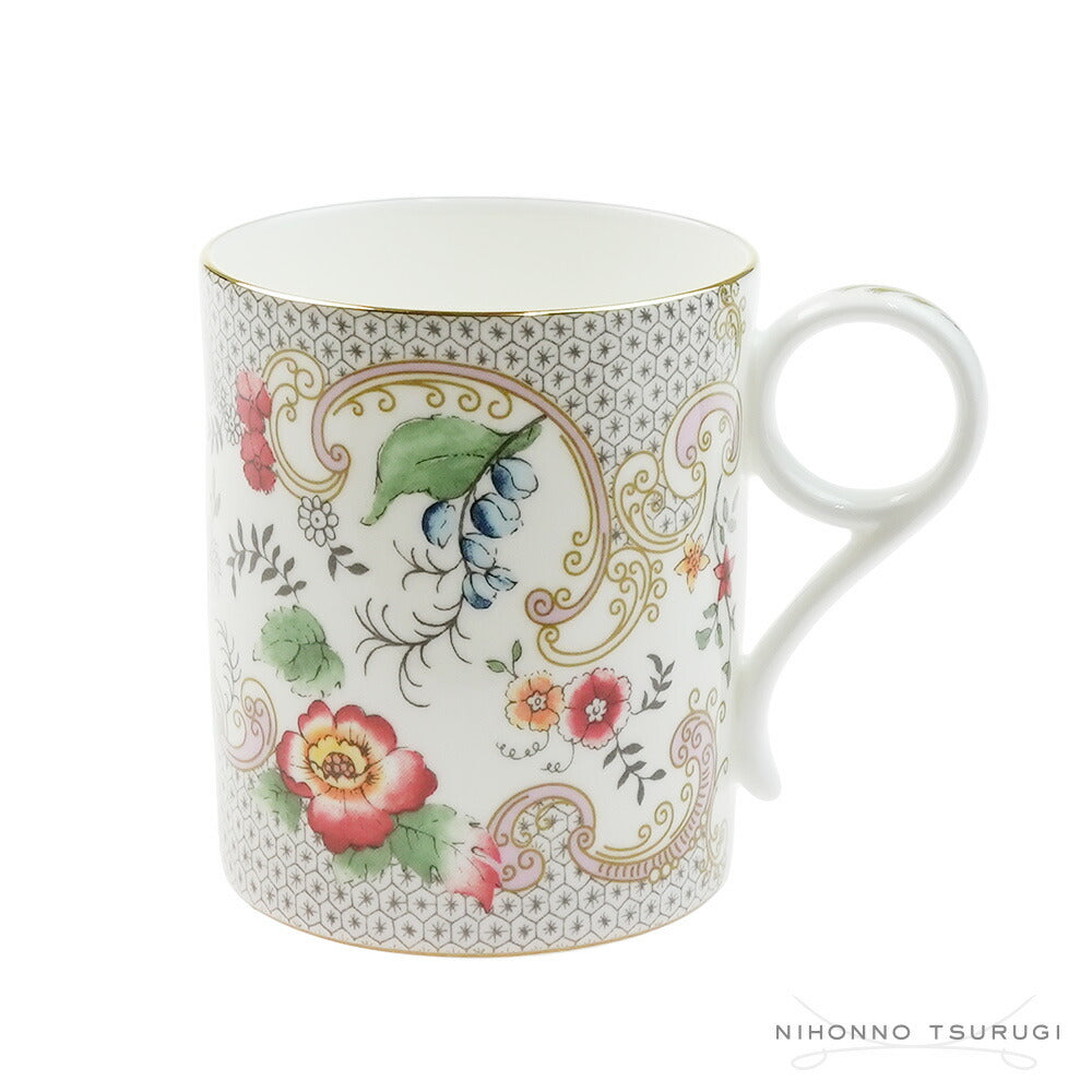 ウェッジウッド (WEDGWOOD) ワンダーラスト ロココフラワーズ マグカップ 250ml