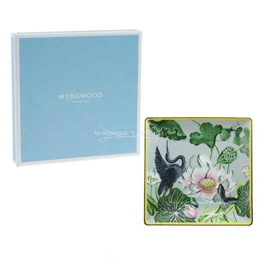 ウェッジウッド (WEDGWOOD) ワンダーラスト ウォーターリリー スクエアトレイ
