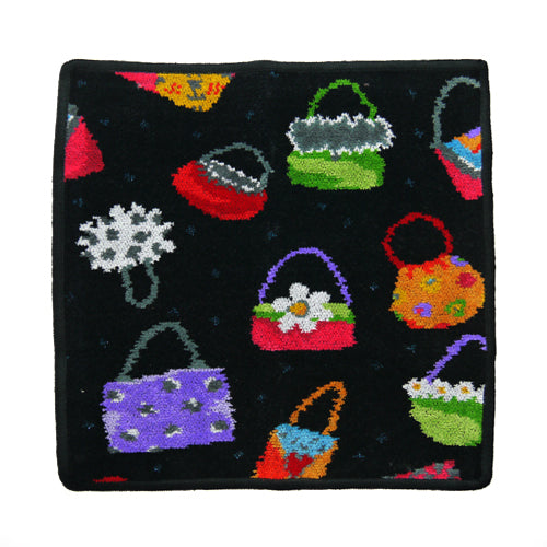 フェイラー (FEILER) クレイジーバッグ タオル ハンカチ 30cm ブラック