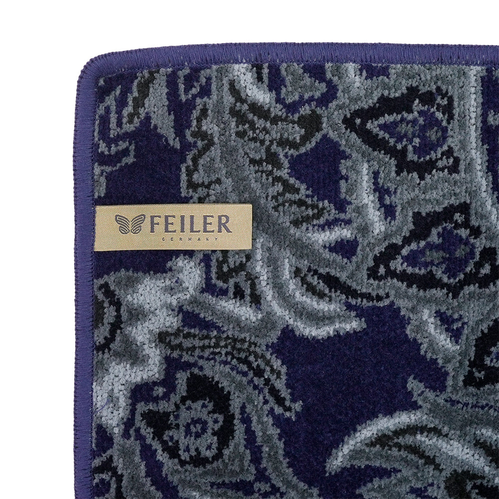 フェイラー (FEILER) ジャマール ウォッシュクロス 30×30cm ネイビーブルー