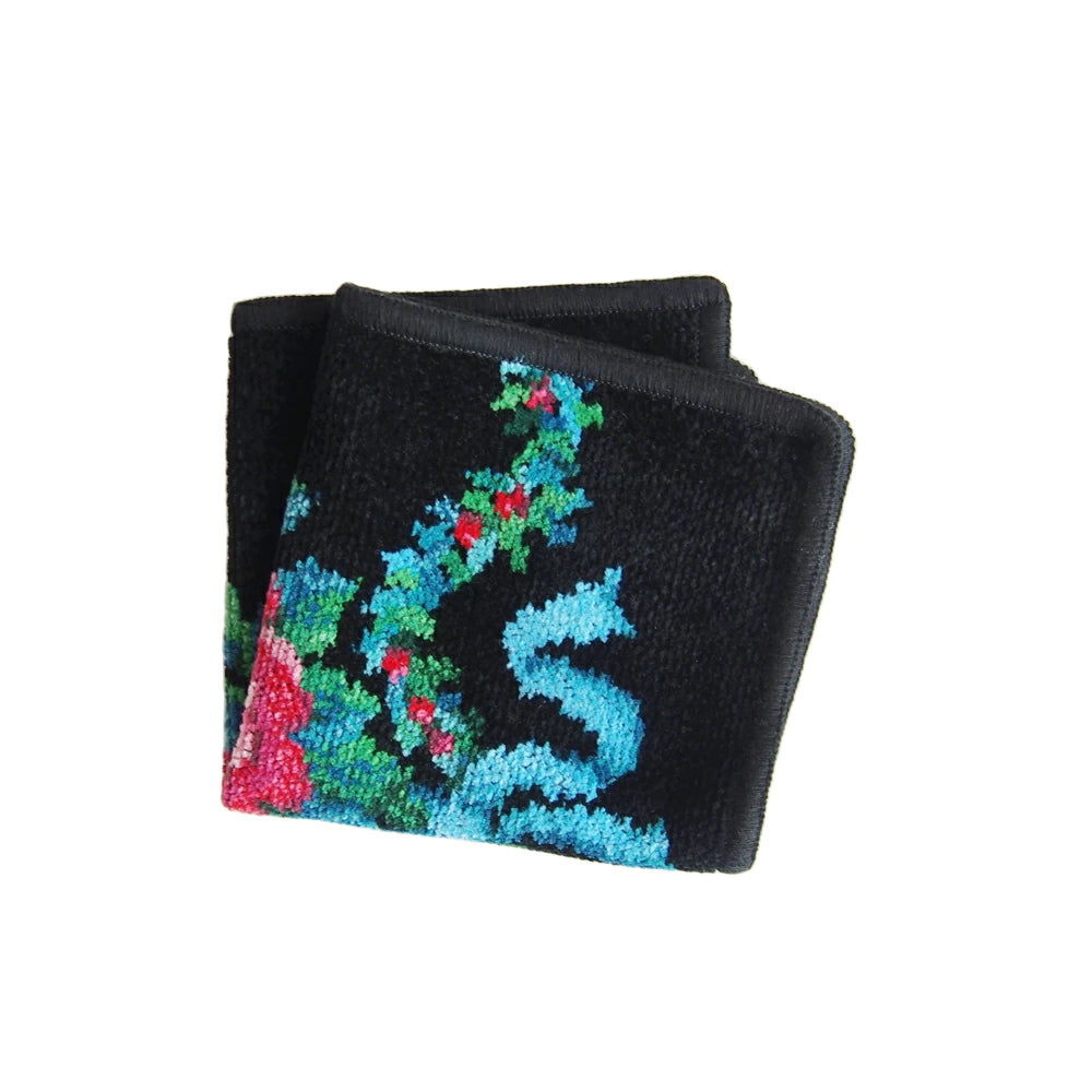 フェイラー (FEILER) ロマンス ウォッシュクロス ブラック 25cm