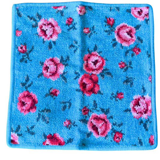 フェイラー (FEILER) モンプティーブルー ハンカチ 25×25cm  シアン