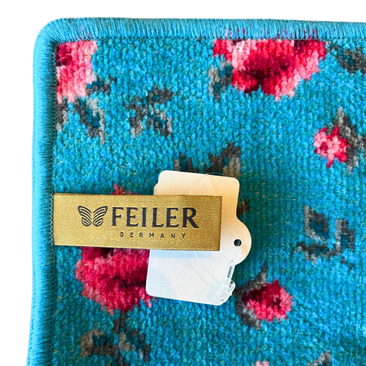 フェイラー (FEILER) モンプティーブルー ハンカチ 25×25cm  シアン