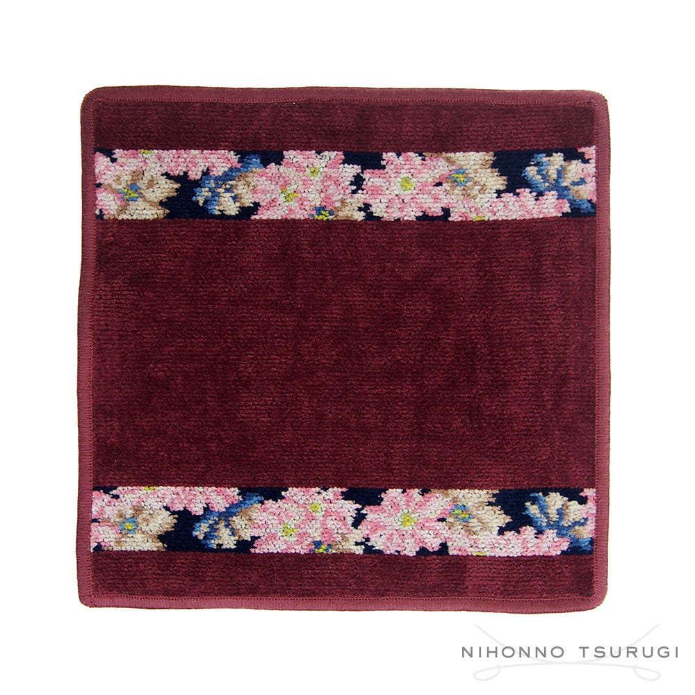 フェイラー (FEILER) コスモス ブルー タオルハンカチ 25x25 各色