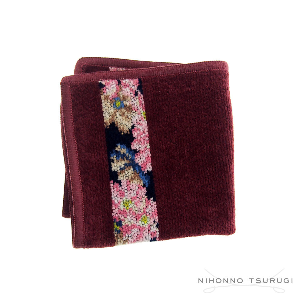 フェイラー (FEILER) コスモス ブルー タオルハンカチ 25x25 各色