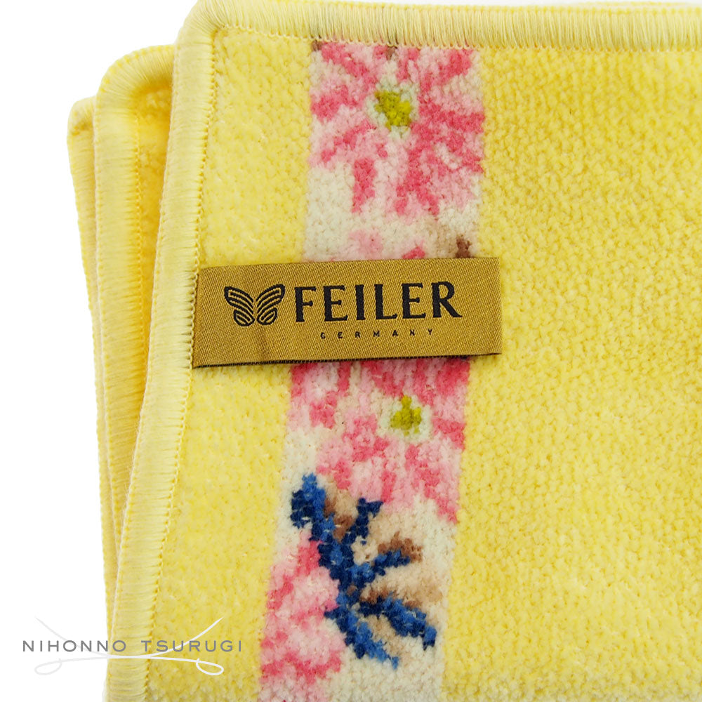 フェイラー (FEILER) コスモス ベージュ タオルハンカチ 25x25 各色