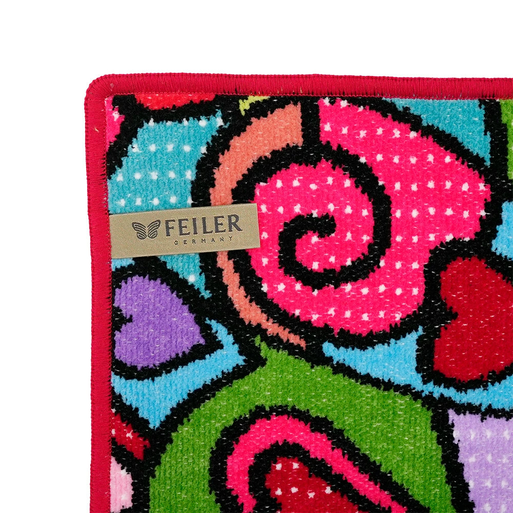 フェイラー (FEILER) ハートビート タオルハンカチ 25×25