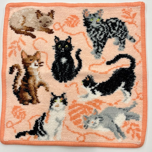 フェイラー (FEILER) FLUFFY FRIEND タオルハンカチ 25x25 アプリコット