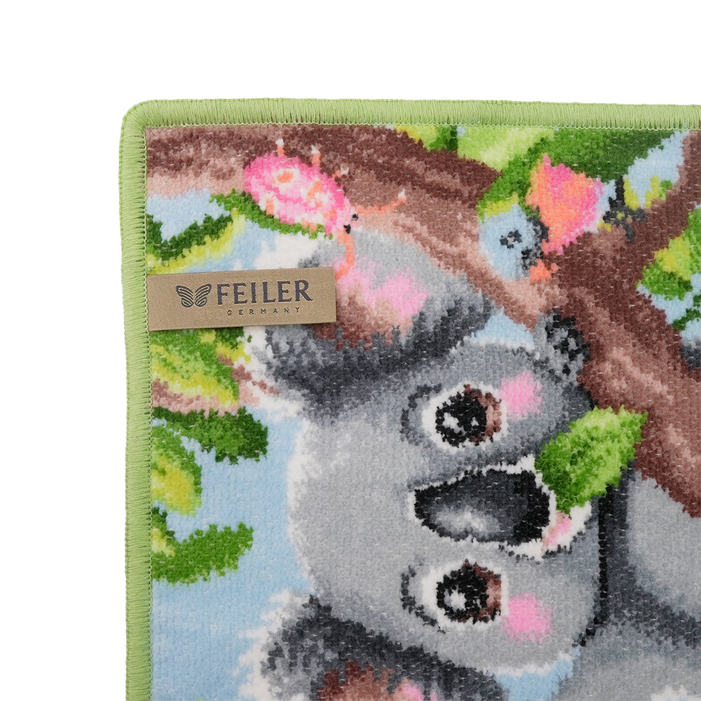 フェイラー (FEILER) ラブリーベア ウォッシュクロス 25×25cm メイグリーン