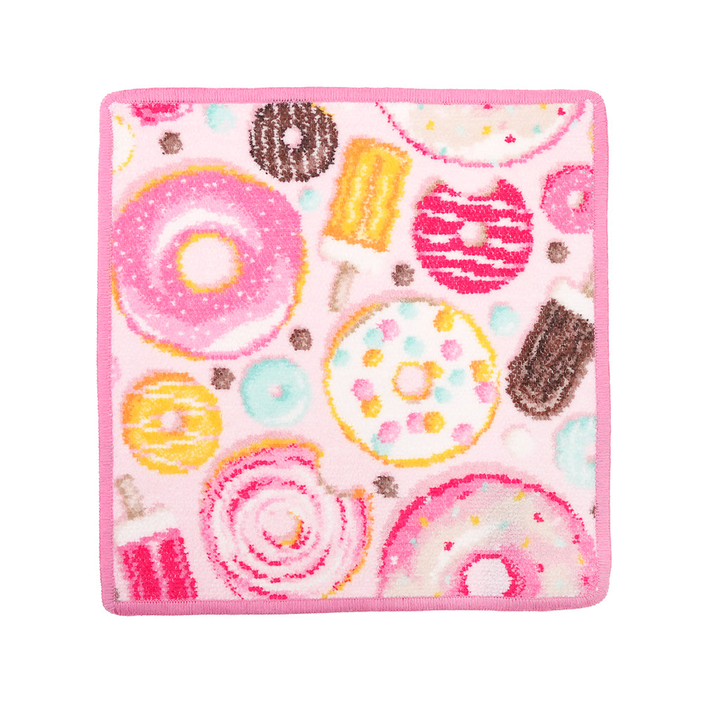 フェイラー(FEILER)ピンク＆スイートウォッシュクロス 25X25