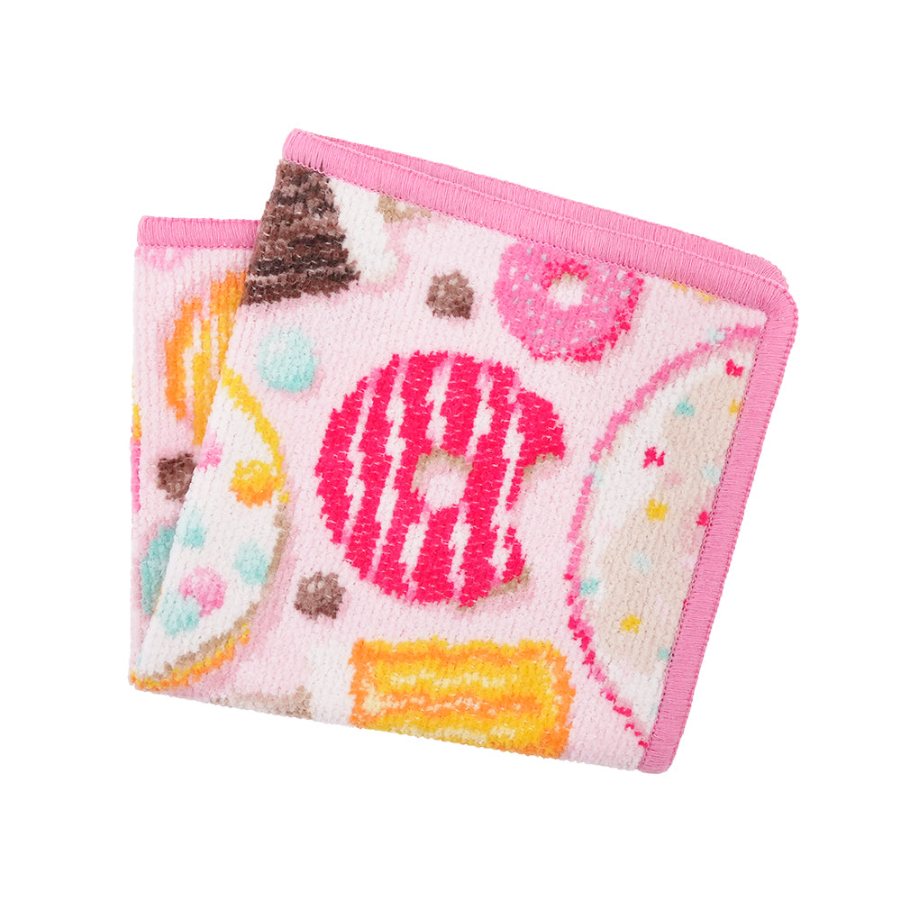 フェイラー(FEILER)ピンク＆スイートウォッシュクロス 25X25