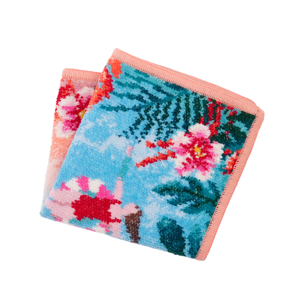 フェイラー (FEILER) プラヤ トロピカル ウォッシュクロス 25×25cm アプリコット