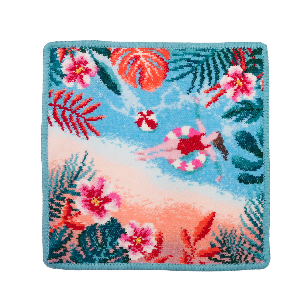 フェイラー (FEILER) プラヤ トロピカル ウォッシュクロス 25×25cm アプリコット