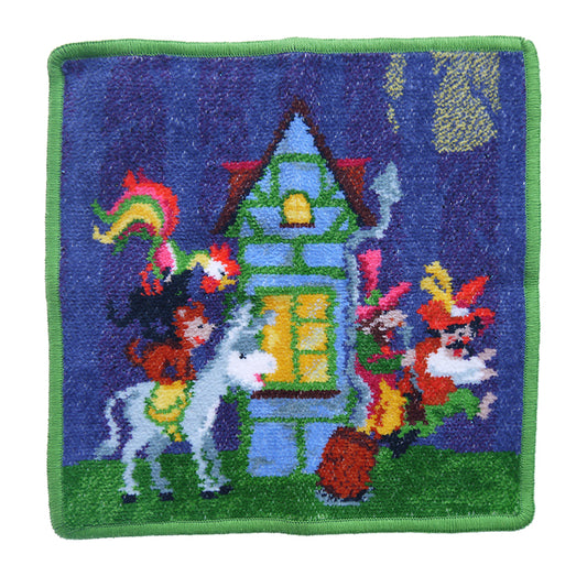 フェイラー (FEILER) フェアリーテイル ブレーメンの音楽隊 タオルハンカチ 25cm