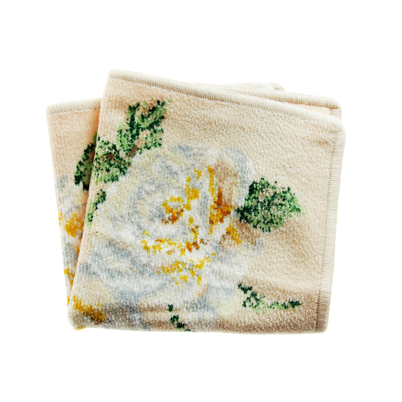 フェイラー (FEILER) バニラローズ タオルハンカチ 30cm