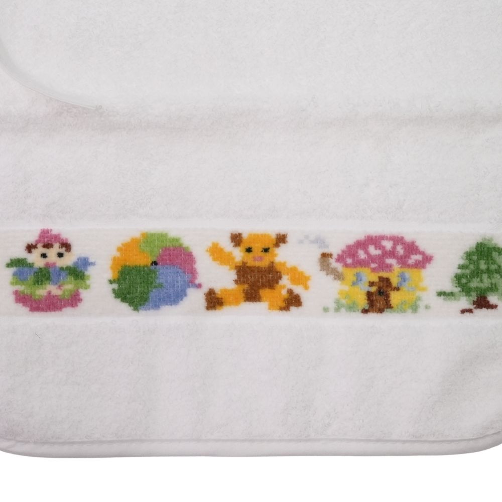 フェイラー (FEILER) ベンジャミン ヨダレカケ 25cm x 30cm