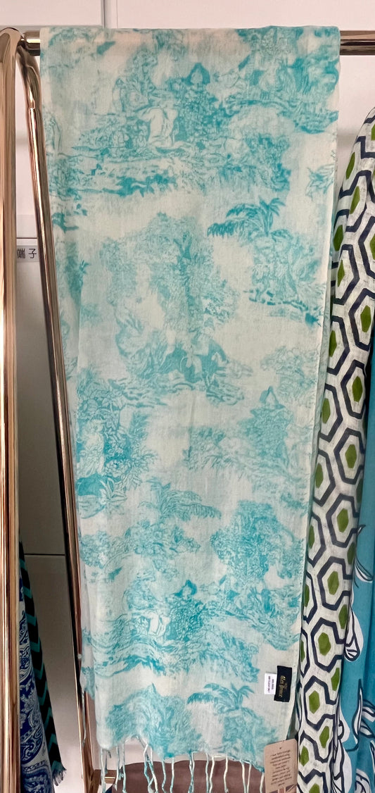 グレンプリンス ストール 180x70cm 958W-7