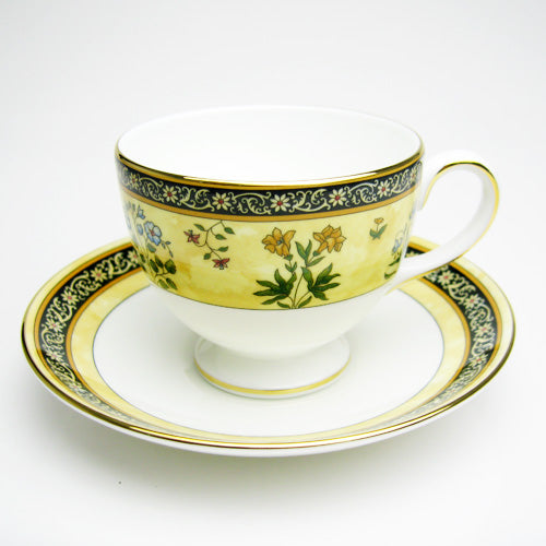 【イギリス製】ウェッジウッド (WEDGWOOD) インディア ティーカップ&ソーサー リー 200cc