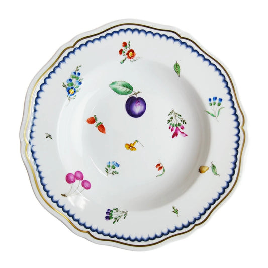 ジノリ1735 イタリアンフルーツ スーププレート 24cm 03-0245 (旧リチャードジノリ)